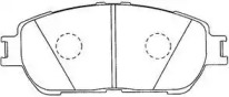 Комплект тормозных колодок AISIN A1N115